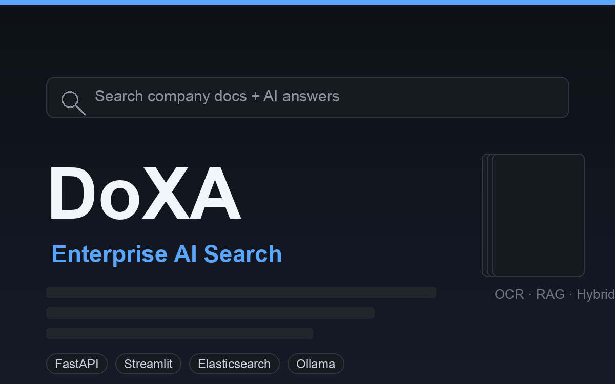 DoXA Enterprise AI Search